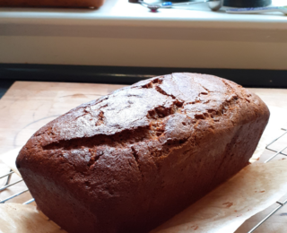 Spice cake just out the oven