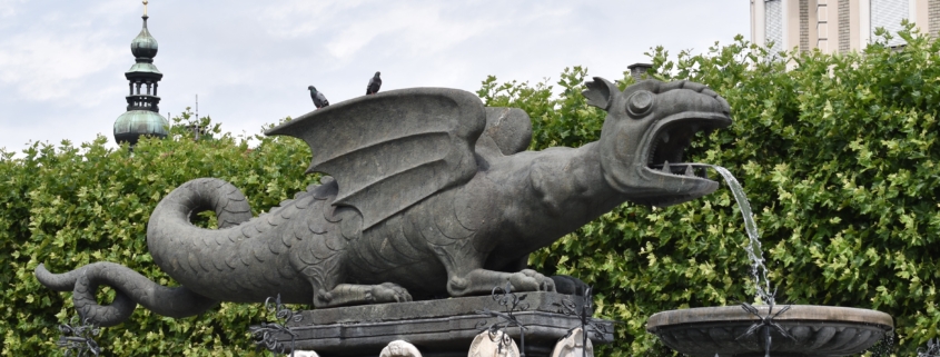 Dragon in Klagenfurt, Austria