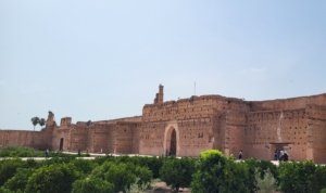 EL Badi Palace ruins